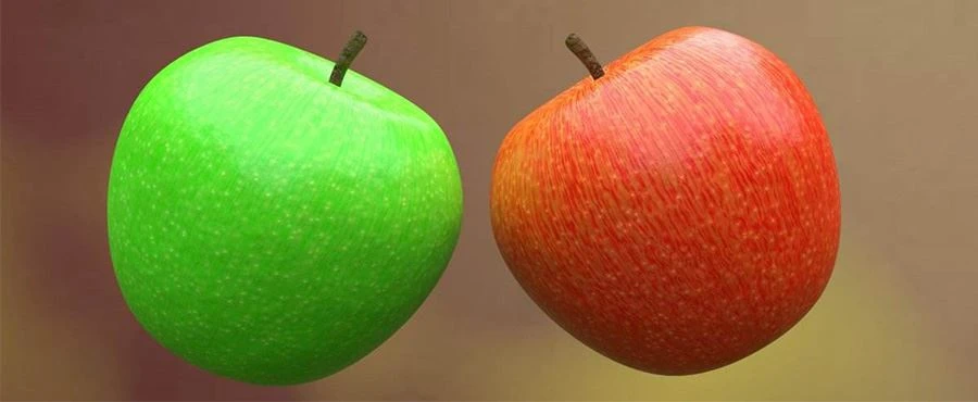 green apple and red apple green apple and red apple